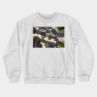 Unterstadt Grund, Alzette Valley, Luxembourg Crewneck Sweatshirt